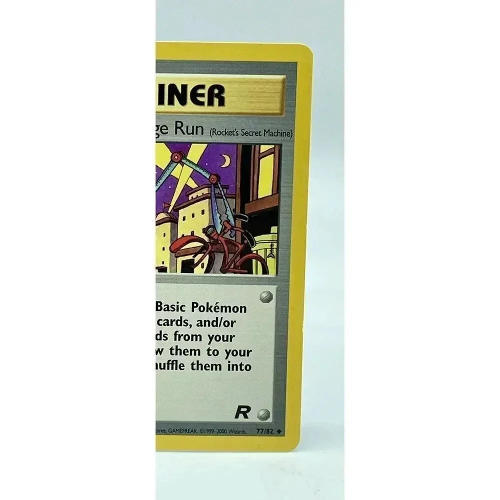 Nightly Garbage Run 77/82 Team Rocket Trainer Pokemon Non Holo Vintage‎ 2000 LP